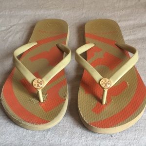 Tory Burch flip flops size 5.5